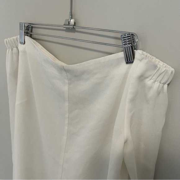 Aritzia Babaton Rodrigo Blouse Off Shoulder White Blouse - Picture 12 of 15